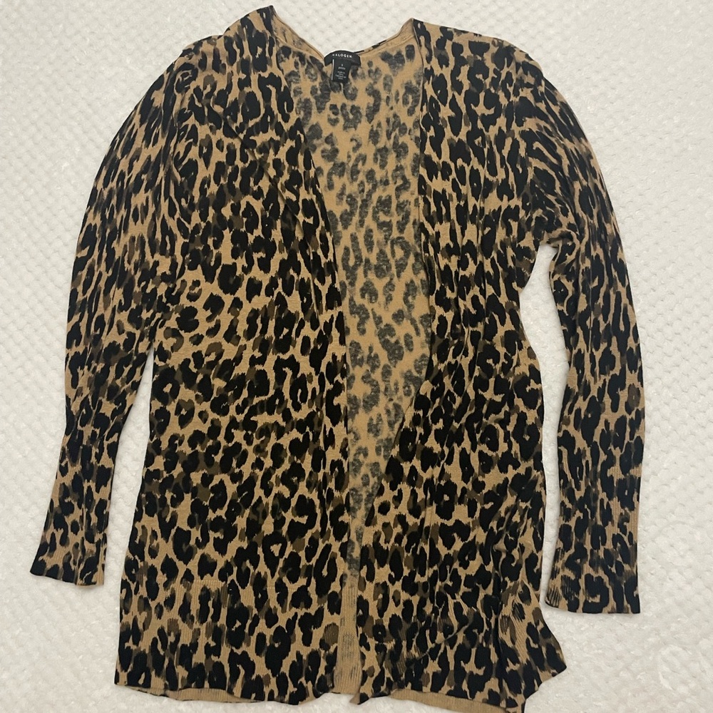 Leopard cardigan